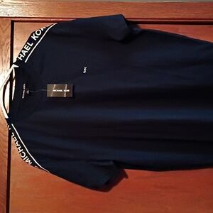 Michael Kors Mens Size Large Spell Out Tee 100% Cotton